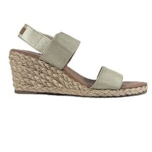 Tommy Bahama Espadrille Wedge Sandal Women Size 7 Excellent Condition